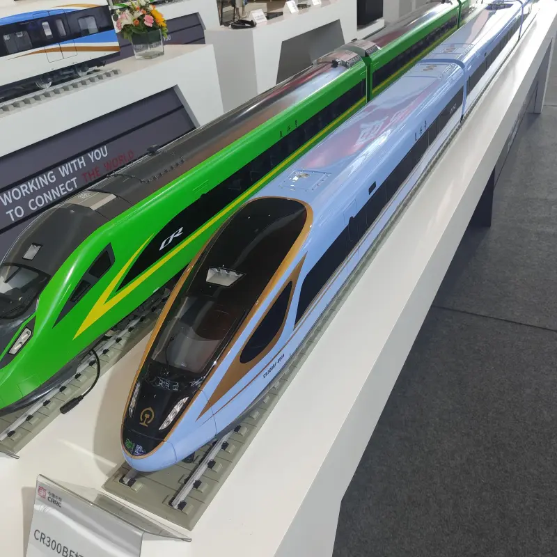 High-speed EMU train set Rail Transit Scale Models, rolling stock display models for tender and exhibition