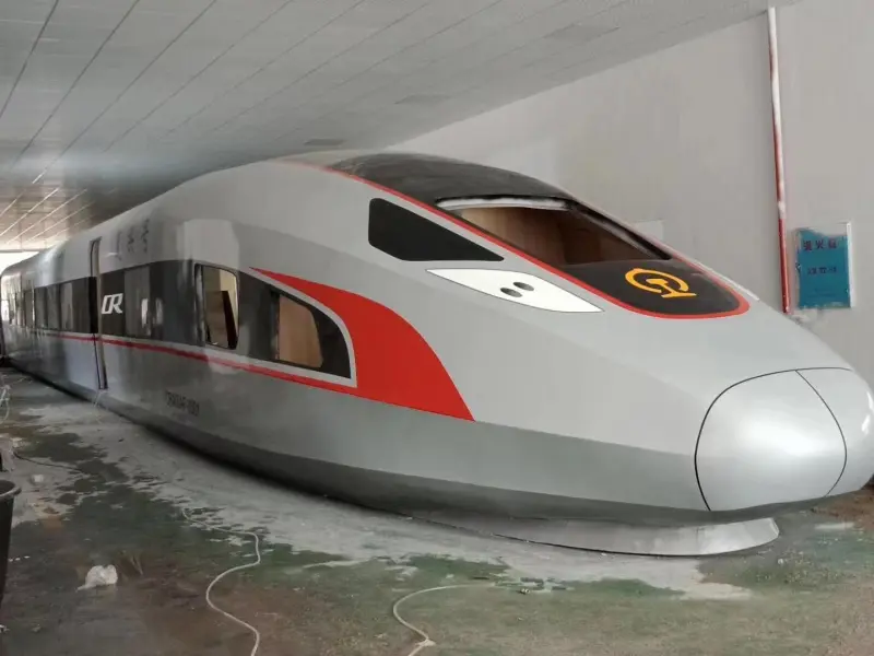 Full-size train simulation cabin, custom Rail Transit Scale Models for driver training and exhibition